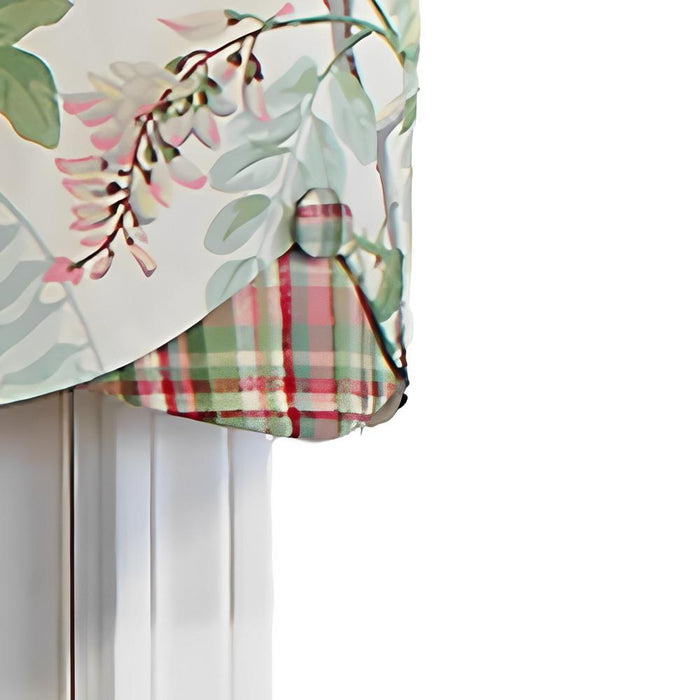 Heirloom Garden Petticoat Spring 3" Rod Pocket Valance 50" x 16" by RLF Home
