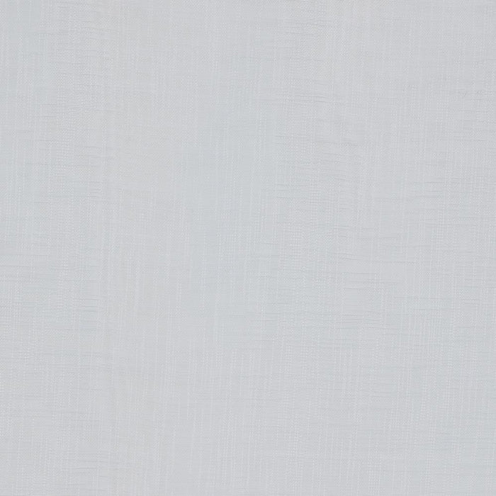 Habitat Cote D' Azure Sheer Rod Pocket 3 Piece Curtain Tiers and Valance Set 52" x 24" White