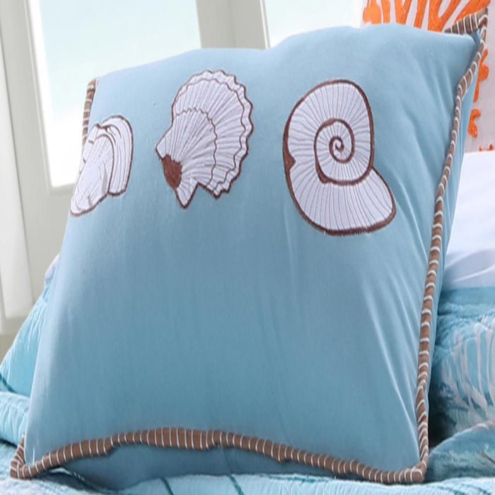 Greenland Home Fashion Maui Accessory Decorative Pillow Pair - Multi 18x18"