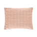 Chic Home Jessa Comforter Set Washed Garment Technique Geometric Square Tile Pattern Bed In A Bag Bedding - Sheets Pillowcases Pillow Shams Included - 7 Piece - Queen 90x92", Blush - Queen