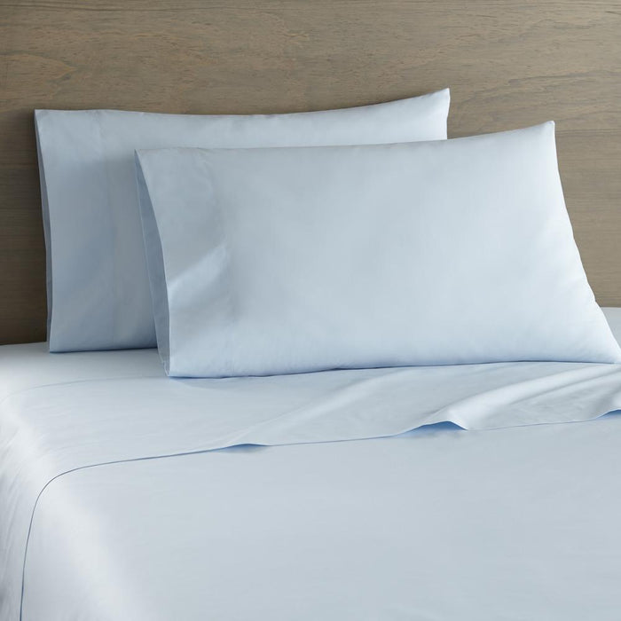 250 Thread Count Cotton Percale Sheet Set, Full, Nantucket Blue - Full,Nantucket Blue