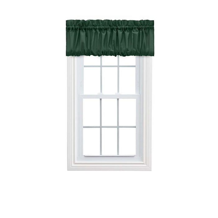 Ellis Stacey 1.5" Rod Pocket High Quality Fabric Solid Color Window Balloon Valance 60"x15" Harvest
