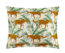 NY&C Home Safari 4 Piece Comforter Set Big Cat Jungle Themed Pattern Print Bedding - Decorative Pillows Shams Included, Queen - Queen