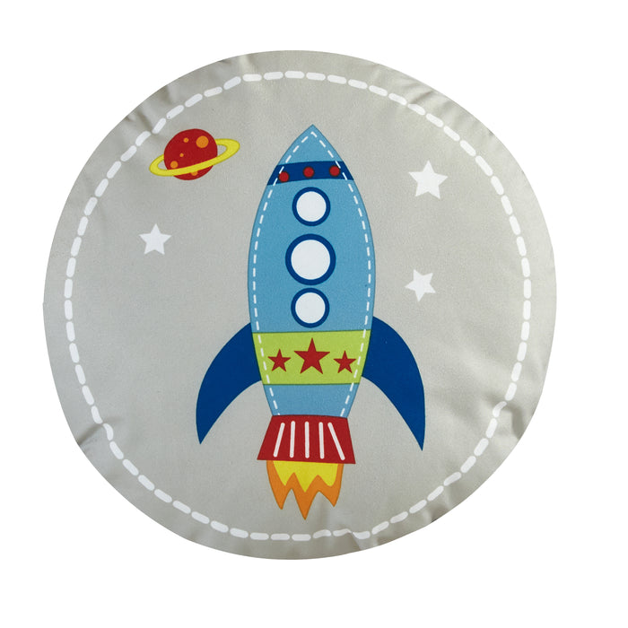 Chic Home Spaceship 4 Piece Comforter Set "Space Explorer" Design Bedding - Throw Blanket Decorative Pillow Sham Included Twin XL Blue - Twin