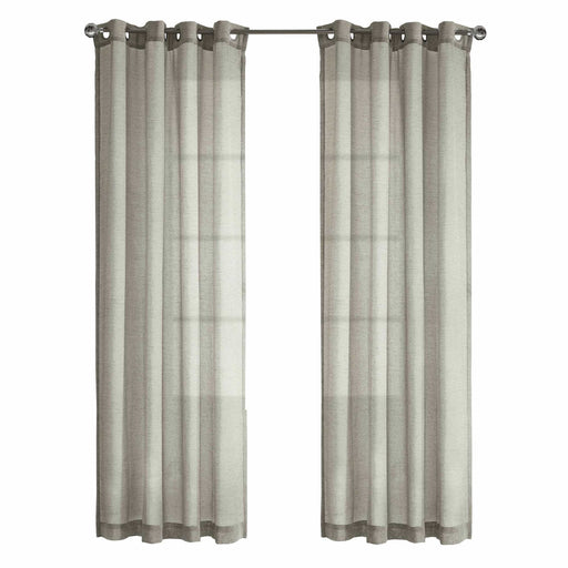 Commonwealth Ambiance Belge Sheer Grommet Curtain - Stone