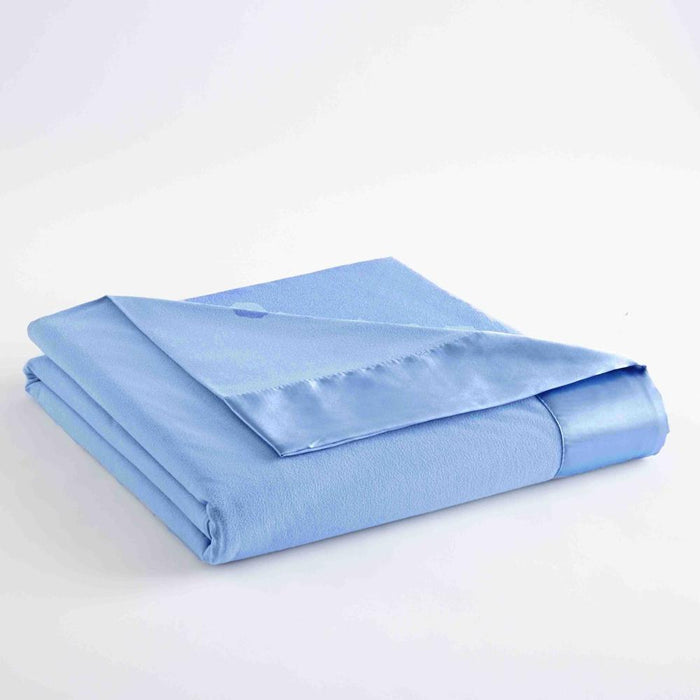 Micro Flannel All Seasons Lightweight Sheet Blanket, King, Morning Glory - King,Morning Glory