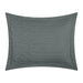 Chic Home Jazmine 7 Piece Comforter Set Embossed Embroidered Quilted Geometric Vine Pattern - Sheets Pillowcases Shams Included Queen Grey - Queen