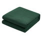 NY&C Home Teague 3 Piece Quilt Set Contemporary Organic Wave Pattern Bedding - Pillow Shams Included, Queen, Green - Queen