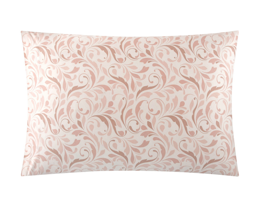 Chic Home Ava Comforter Set Color Block Floral Pleated Stitching Print Details Design Bed In A Bag Bedding - Sheets Pillowcases Decorative Pillow Shams Included - 8 Piece - King 106x92", Blush - King