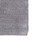 Knightsbridge Luscious Textured Striped All Season Soft Plush Cotton Reversible & Soft Bath Rug 20" X 30" Silver - 20" X 30"