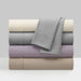 Chic Home Casey Sheet Set Solid Color Washed Garment Technique - Includes 1 Flat, 1 Fitted Sheet, and 1 Pillowcase - 3 Piece - Twin 66x102", Lavender - Lavender