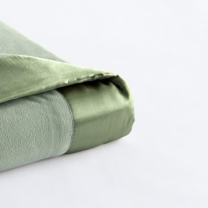 Micro Flannel All Seasons Lightweight Sheet Blanket, Full/Queen, Willow - Full/Queen,Willow