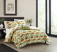 NY&C Home Safari 4 Piece Comforter Set Big Cat Jungle Themed Pattern Print Bedding - Decorative Pillows Shams Included, Queen - Queen