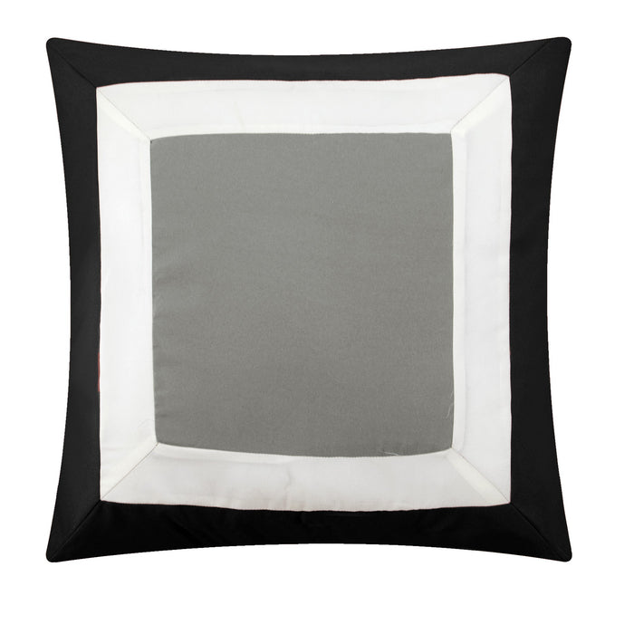 Chic Home Elegant Beaudine 10 Pieces Comforter Bed In A Bag Sheets Decorative Pillows & Shams - King 104x90, Black - King
