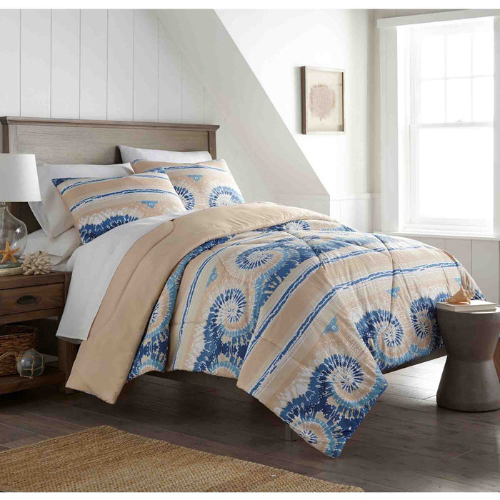 Seersucker Comforter Set, King, Tie Dye - King,Tie Dye