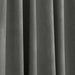 Thermalogic Seren Classic Velvet Room Darkening Dual Header Energy Efficient Curtain Panel 50" x 84" Charcoal - 50X84