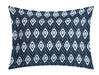 Chic Home Cedar 4 Pieces Duvet Cover Set Cotton Zipper Closure Pillow Shams - Queen 90x92, Blue - Queen