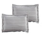 Chic Home Elegant Reversible Adler Motif 10 Pieces Comforter Bed In A Bag Sheets Decorative Pillows & Shams - Queen 90x90, Grey - Queen