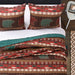 Greenland Home Fashion Canyon Creek Cozy Lodge Style Pillow Sham -  - King 20x36", Multi - King