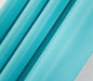 Olivia Gray Gilbert Solid Single Grommet Curtain Panel Pair - 54x84", Turquoise - 54x84"