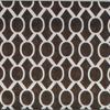 RLF Home Sydney Tailored 100% Cotton with Fully Lined 3" Rod Pocket Valnance for Windows 50" x 14" Brown