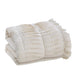 Chic Home Yvette Comforter Set Ruffled Pleated Flange Border Design Bed In A Bag Beige, Queen - Queen
