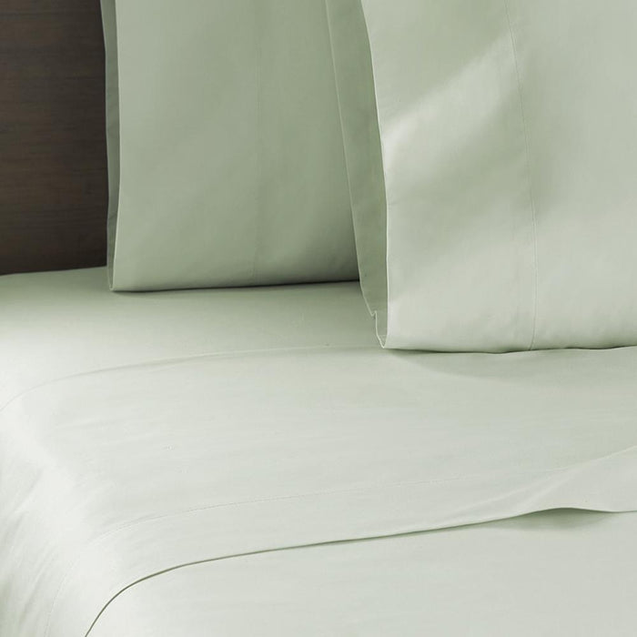 250 Thread Count Cotton Percale Sheet Set, Full, Kiwi - Full,Kiwi