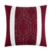 Chic Home Arlow Comforter Set Jacquard Geometric Quilted Pattern Design Bedding Berry, King - King