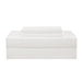 Chic Home Ahtisa Comforter Set Jacquard Floral Applique Design Bed in a Bag White, Queen - Queen