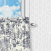 Ellis Curtain Victoria Park Toile Room Darkening Window Rod Pocket Pair Set With 2 Tiers - 2-Piece - 68x24", Blue - 68 x 24",Blue