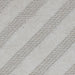 Unique Stripe Honeycomb Sculptured Bath Rug Made Soft Plush Cotton Is Super Soft The Touch 17" X 24" Ivory - 17" X 24"