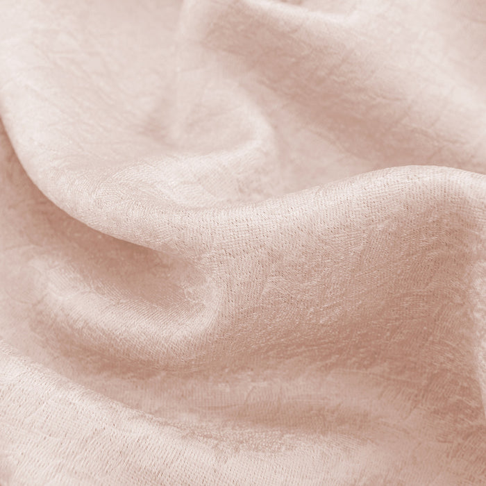 Olivia Gray Lydia Matte Embossed One Blackout Panel - 52x95", Blush - 52x95"
