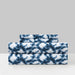 Chic Home Amira Sheet Set Watercolor Overlapping Rings Pattern Print Design - Includes 1 Flat, 1 Fitted Sheet, and 2 Pillowcases - 4 Piece - King 108x102", Navy - Navy
