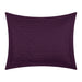 Chic Home Jazmine 7 Piece Comforter Set Embossed Embroidered Quilted Geometric Vine Pattern - Sheets Pillowcases Shams Included King Plum - King