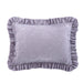 Chic Home Kensley Comforter Set Washed Crinkle Ruffled Flange Border Design Bedding Lavender, Twin - Twin