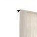 Commonwealth Habitat Hathaway Scroll Motif Tailored Sheer Window Panel - 54x84" - Cream - 54x84"