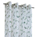 Commonwealth Outdoor Decor Two-tone Leaf Sheer Grommet Curtain - Green