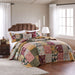 Greenland Home Fashion Antique Chic Bedspread Set - 3 - Piece - King 120x118", Multi - King