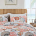Greenland Home Fashions Beach Days Pillow Sham - King 20x36", Coral - King