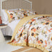 Greenland Home Somerset Ruffled Country Gingham Quilt Set, 2-Piece Twin/XL, Gold - 2-Piece Twin/XL