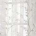 Commonwealth Habitat Venice An Embroidered Sheer Tailored Window Panel - 54x84" - White - 54x84"