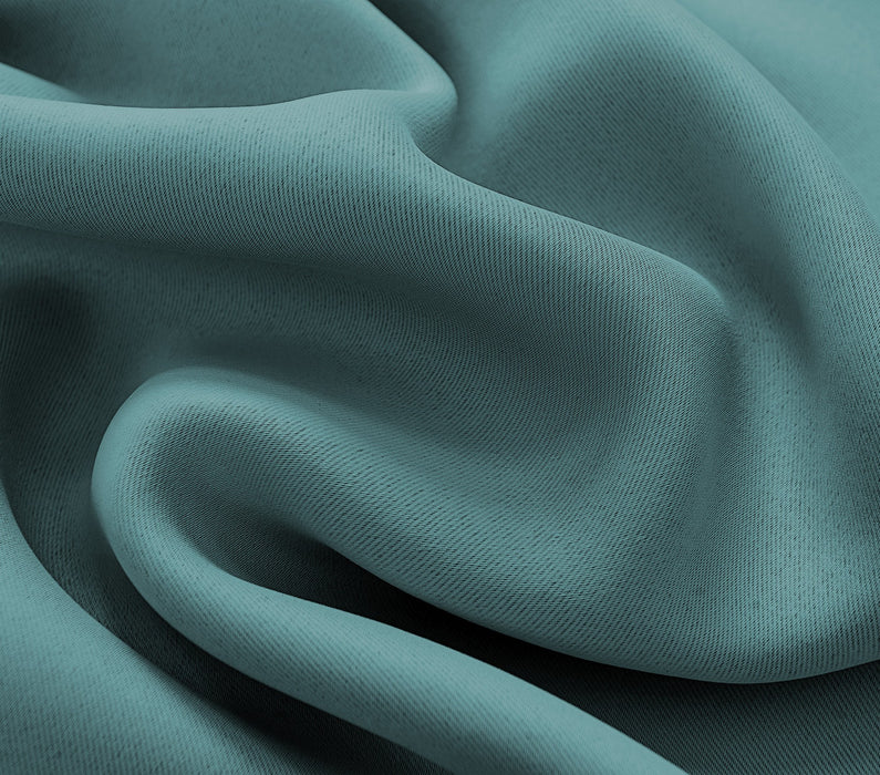 Olivia Gray Anchorage Blackout Grommet Single Curtan Panel - 54x90", Turquoise