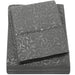 Plazatex Vine Print 90GSM Brushed Microfiber Soft Wrinkle Free Sheet Set - Queen 60x80", Gray - Queen,Gray
