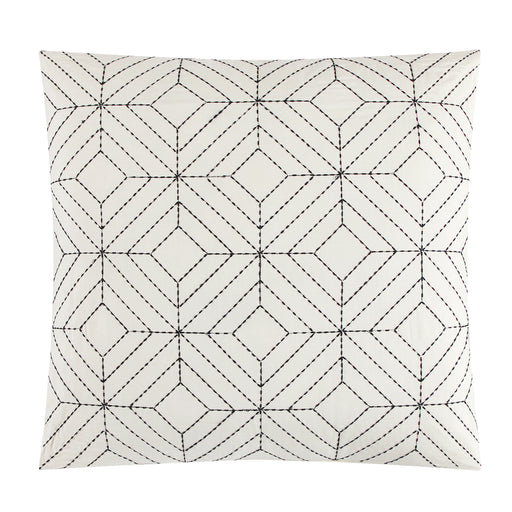 Chic Home Miles 8 Piece Comforter Set Contemporary Geometric Hexagon Pattern Print Design Bed In A Bag Bedding Blue