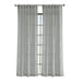 Commonwealth Trenton Dual Header Curtain Panel - 52x95", Grey - 52x95"