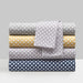 NY&C Home Rylie 4 Piece Sheet Set Super Soft Geometric Polka Dot Pattern Print Design – Includes 1 Flat, 1 Fitted Sheet, and 2 Pillowcases, , Yellow, King - Yellow
