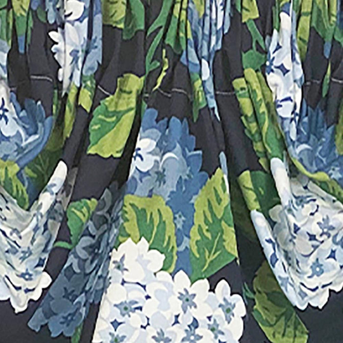 Hydrangea Empire High-Quality Window Valance up to 48in or 60in by RLF Home