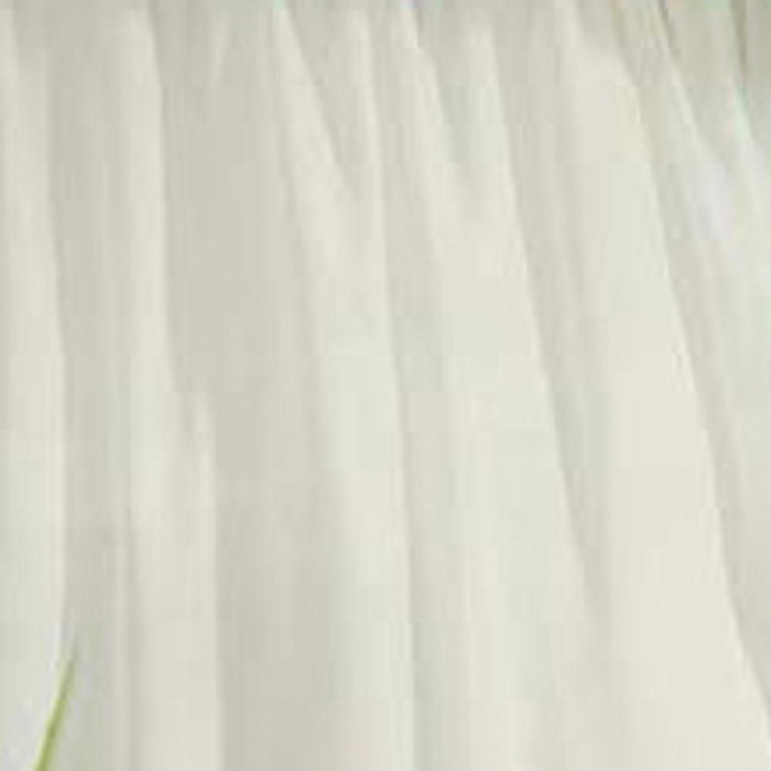 Commonwealth Outdoor Decor Escape Voile Hook and Loop Tab Curtain Panel - Ivory