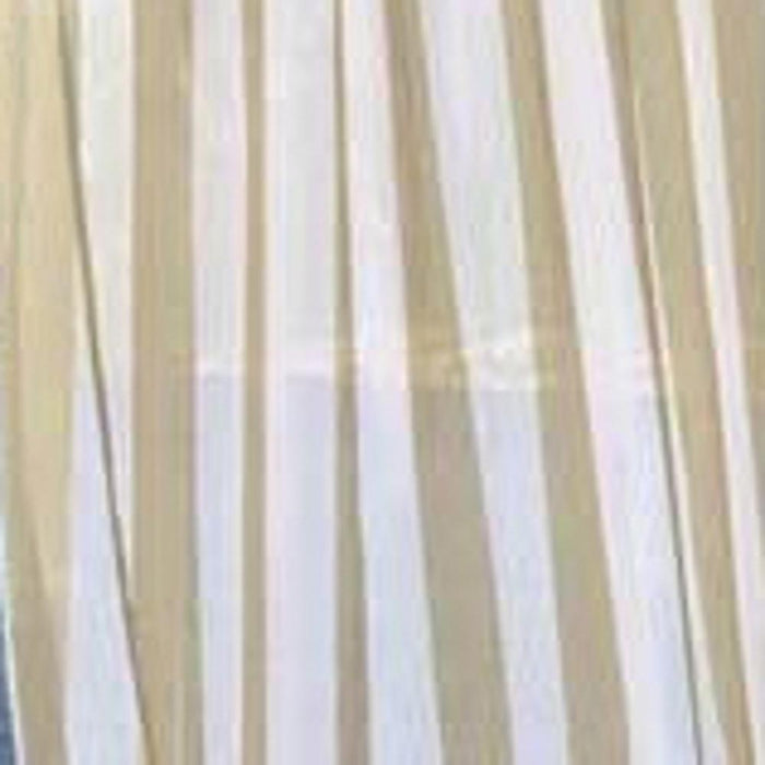 Commonwealth Outdoor Decor Escape Stripe Voile Grommet Top Window Panel - Khaki