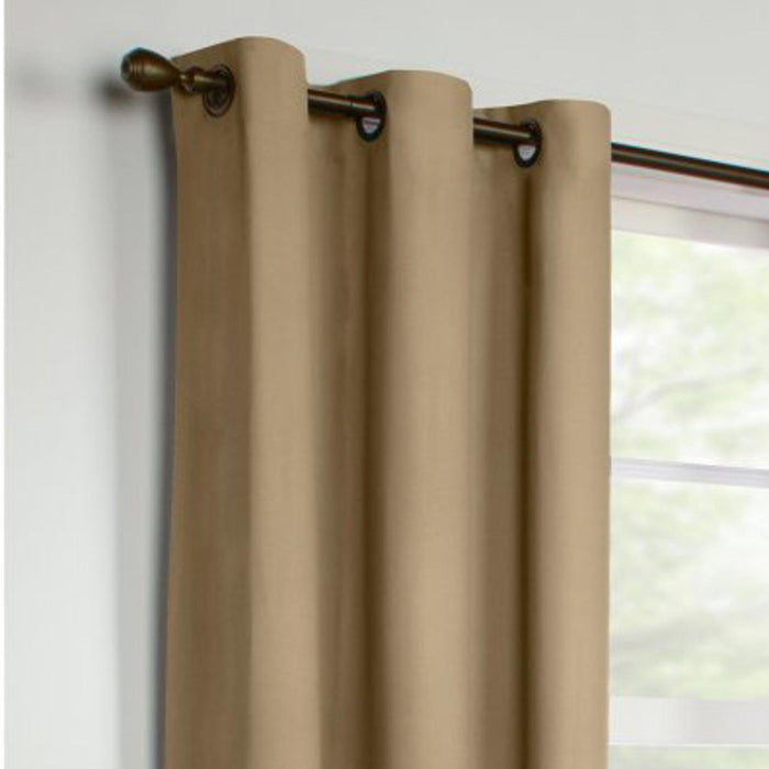 Commonwealth Thermalogic Prelude Insulated Grommet Top Window Panel - Taupe